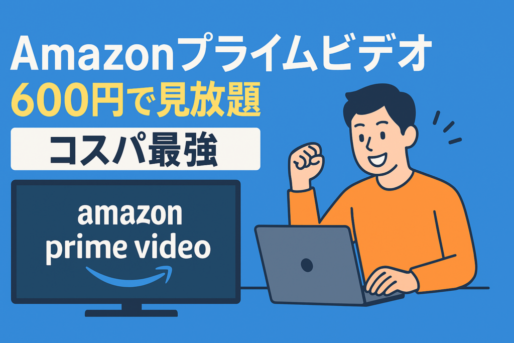 Amazonプライムビデオのコスパが異常。月額600円でできること全部まとめ